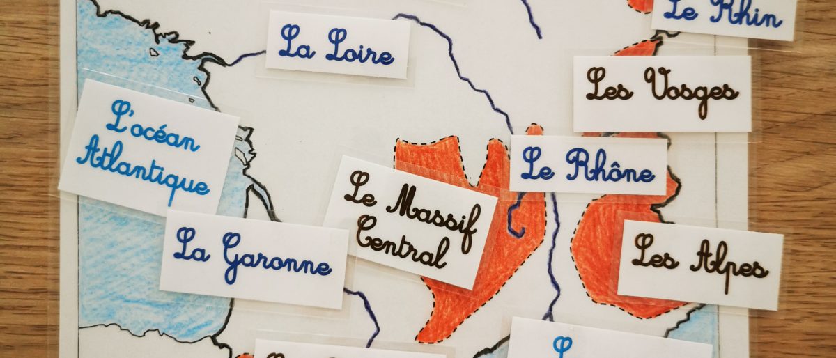 cartes de la france les reliefs