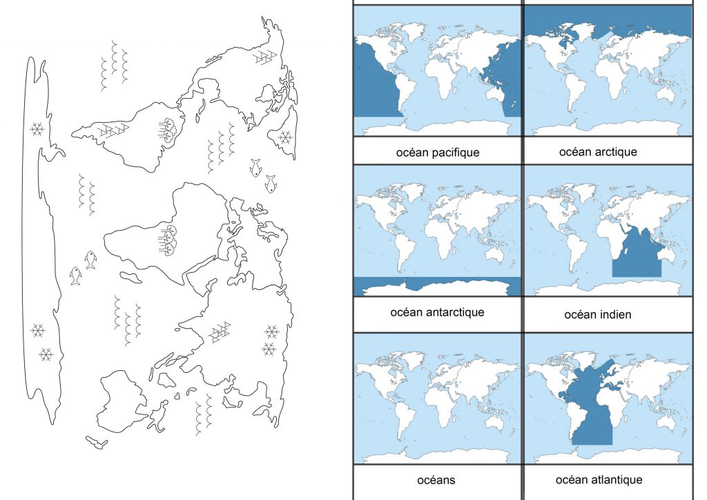 lapbook sur les océans enfant