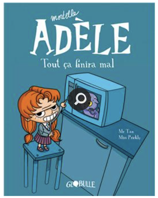 livres de ses 5 ans Adèle bd