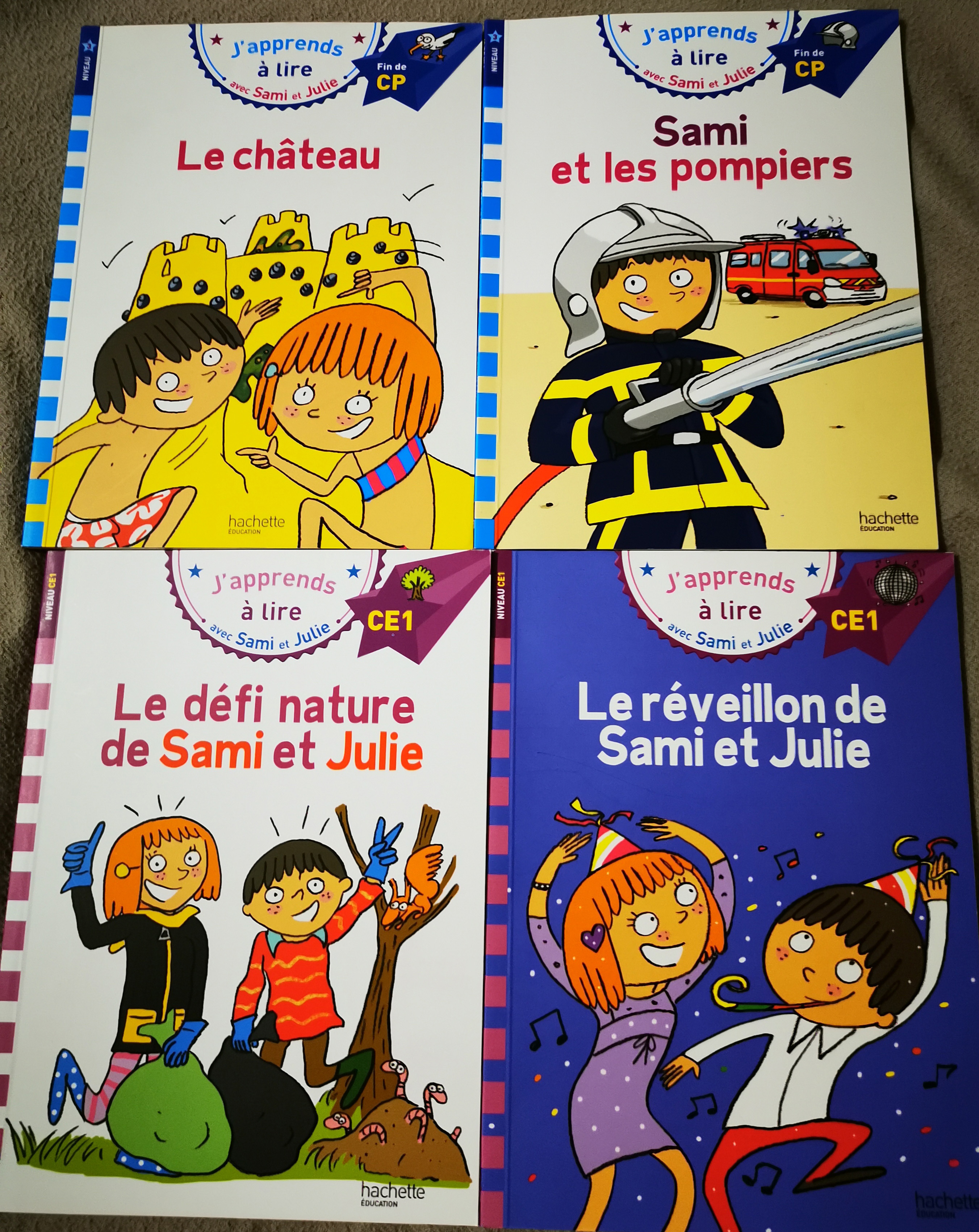 livres de ses 5 ans Sami et Julie