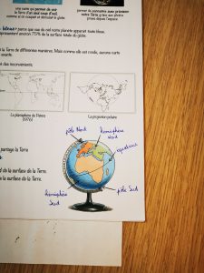 primaire géographie la terre