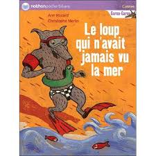 livre lecture le loup qui n'avais jamais vu la mer