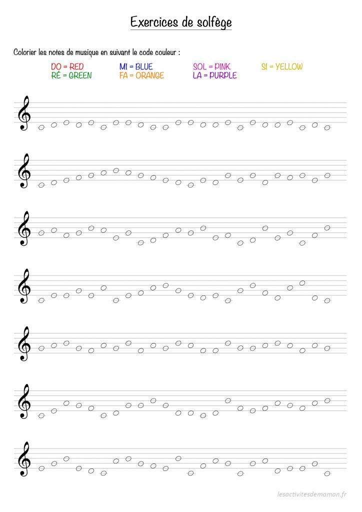 révision solfège