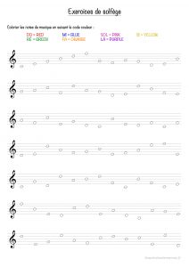 solfège exercice maison