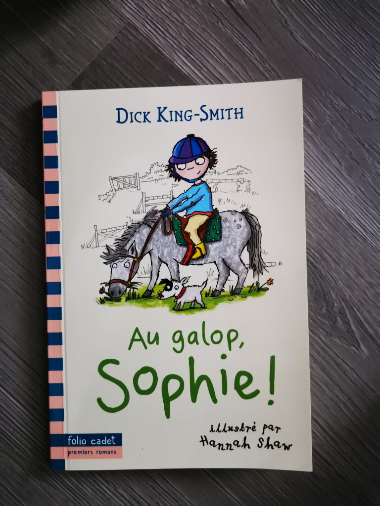 Au galop Sophie ! livre 7 ans