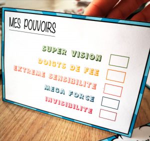 pouvoir super héros fille anniversaire