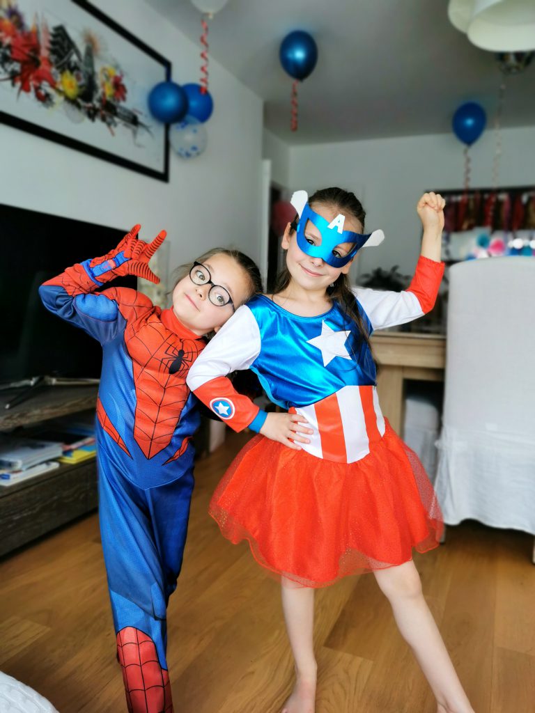 Décoration Anniversaire Super Heros Enfant Ballons 3 Ans