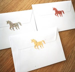 enveloppe anniversaire licorne