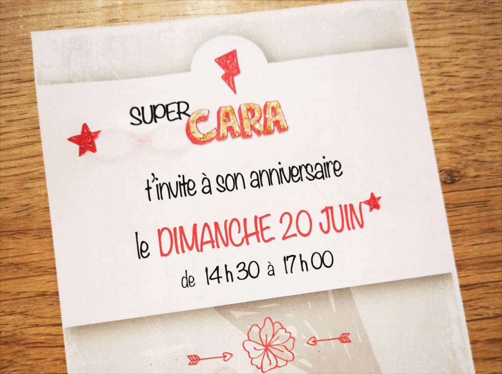 fête anniveraire super héros