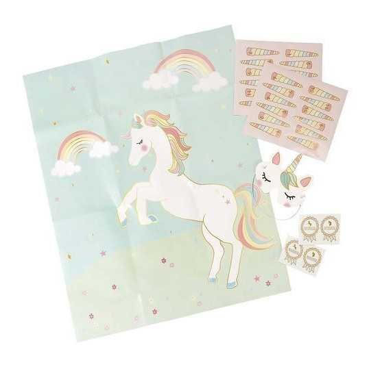 anniversaire licorne jeu corne animation