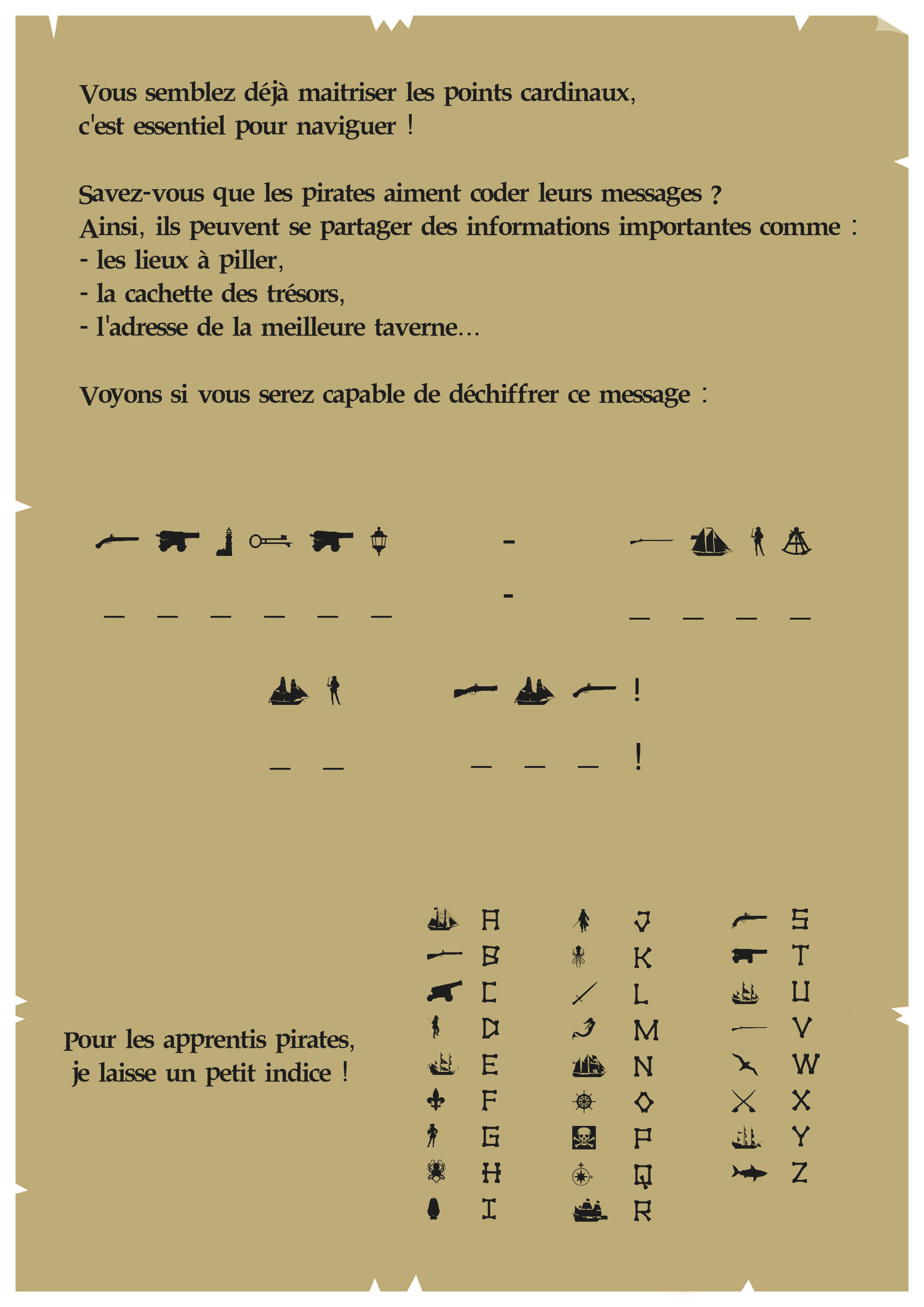 indice_chasse_tresor_pirate_anniversaire Les activités de maman