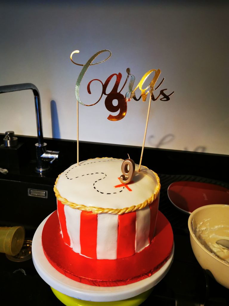 gâteau anniversaire pirate 9 ans