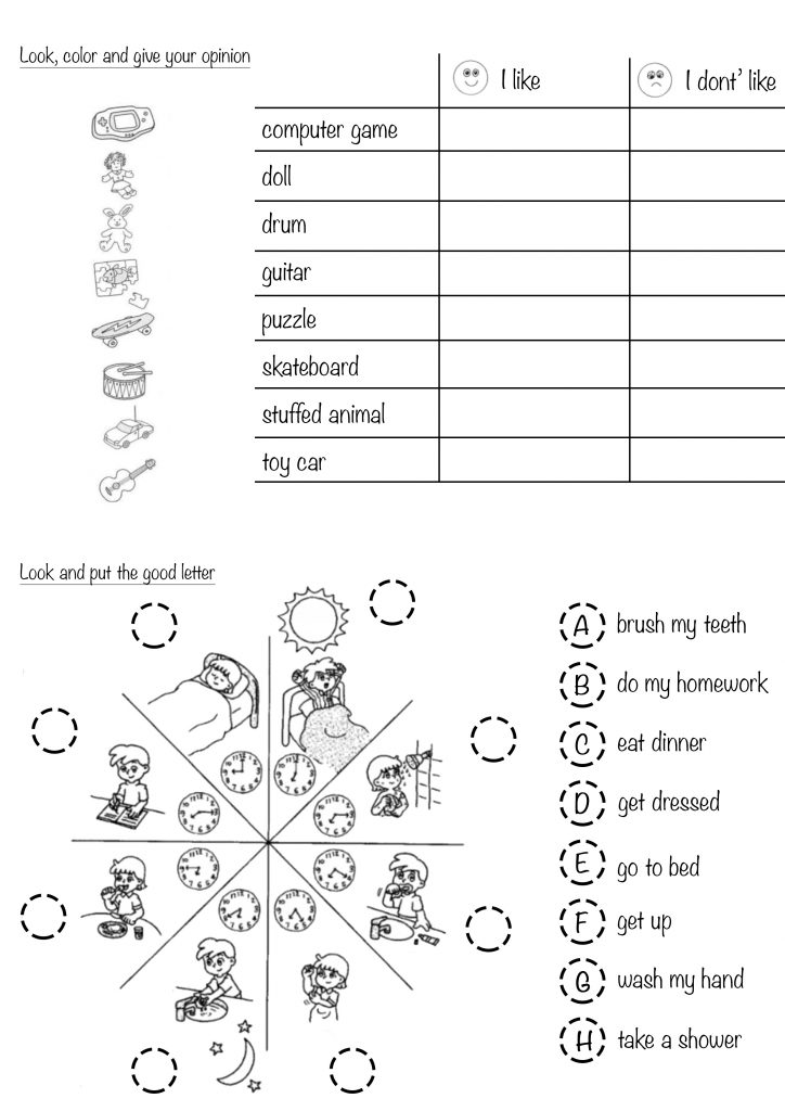 fiche anglais 14