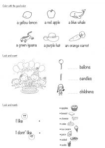 fiche anglais 4