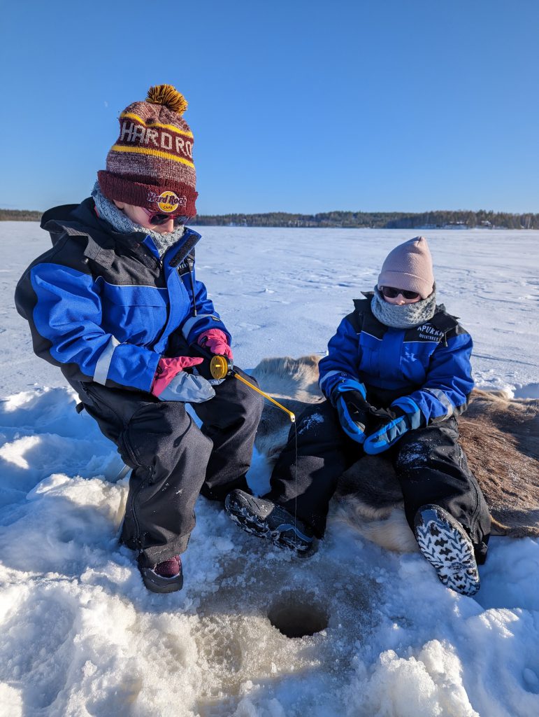 pêche sur glace Finlande