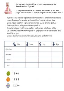 chasse au trésor pour pâques énigmes jeux