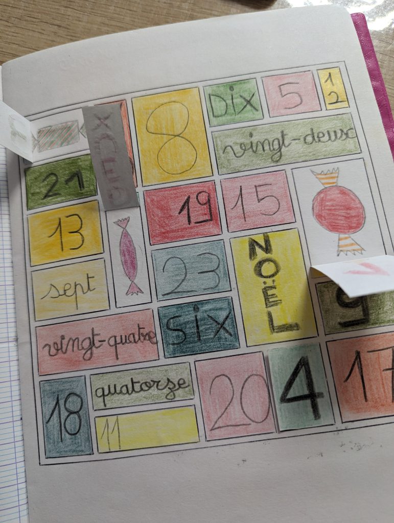 poésie calendrier an