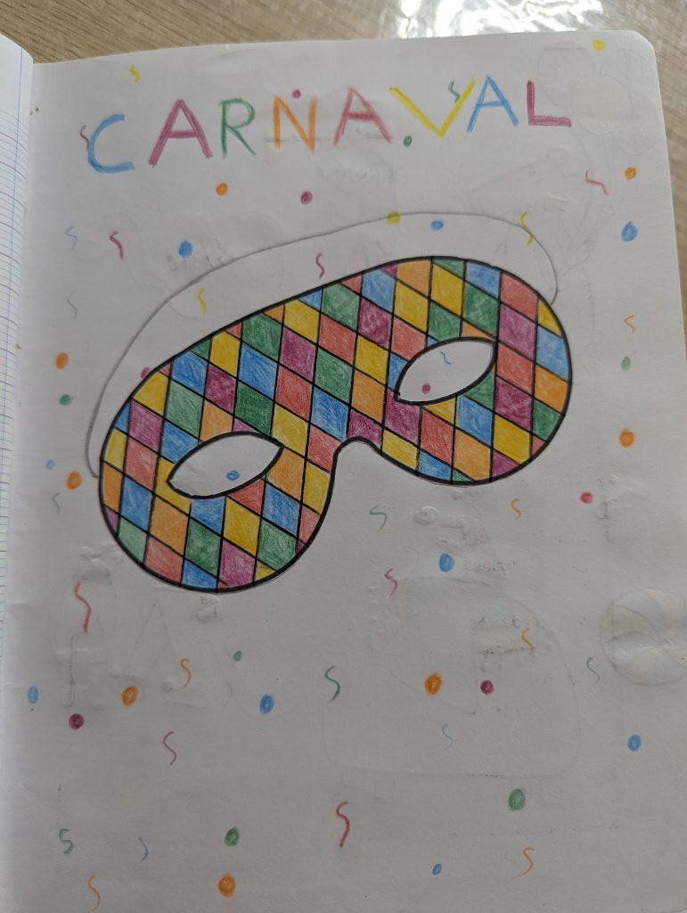 poésie le carnaval à l'école