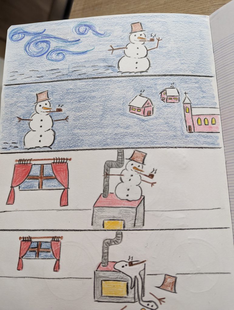 poésie chanson pour les enfants l'hiver