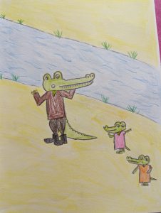 poésie le crocodile