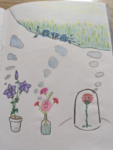 poésie dialogue de fleurs