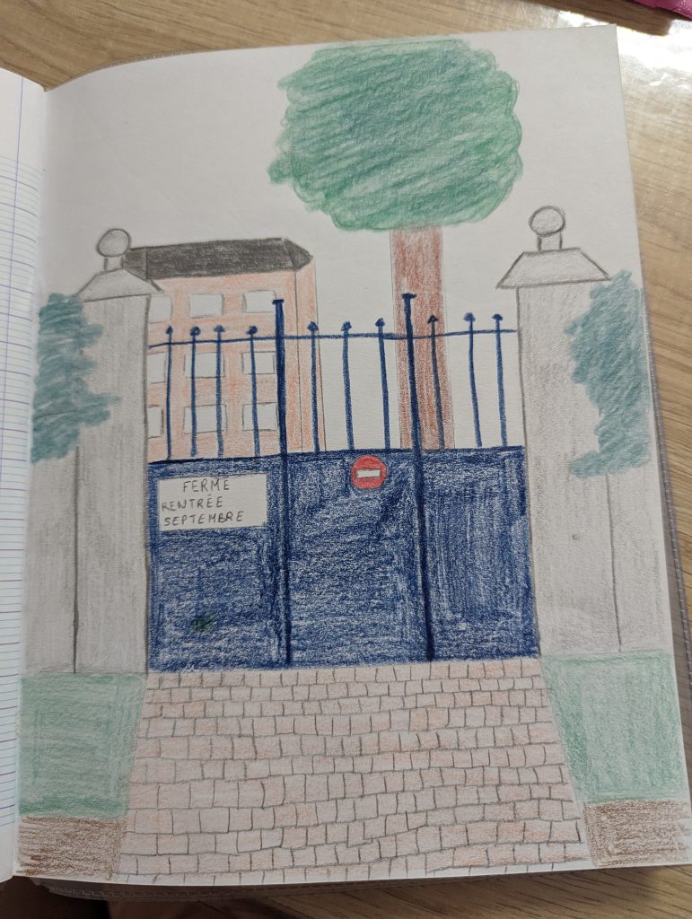poésie l'école est fermée