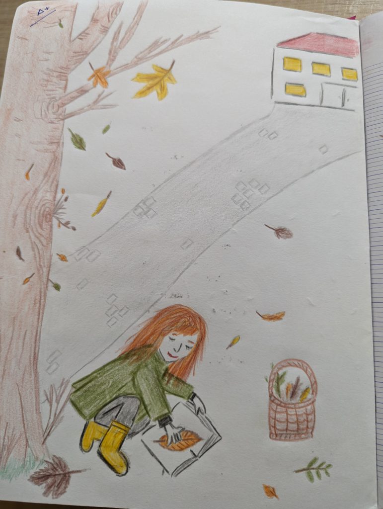 poésie feuille rousse feuille folle