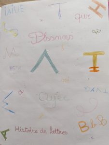 poésie histoire de lettres