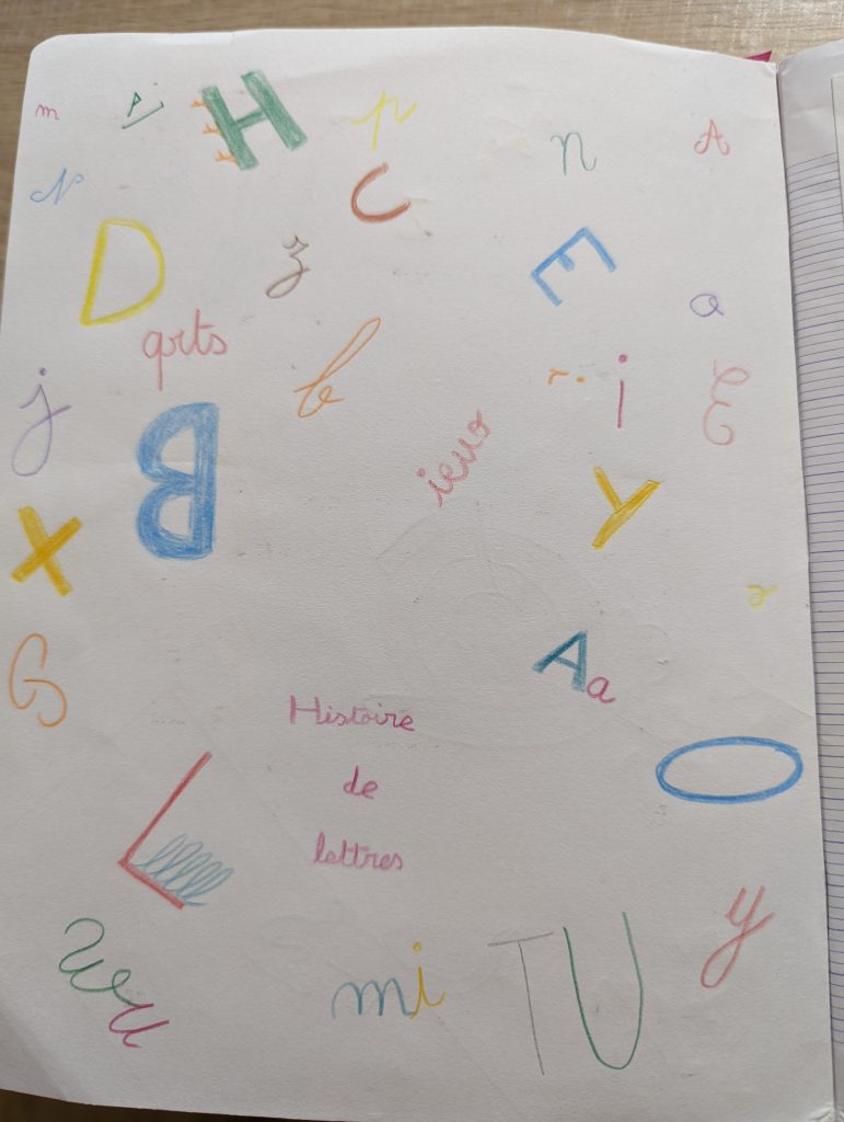 poésie lettres