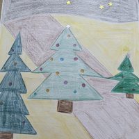 poésie trois sapins