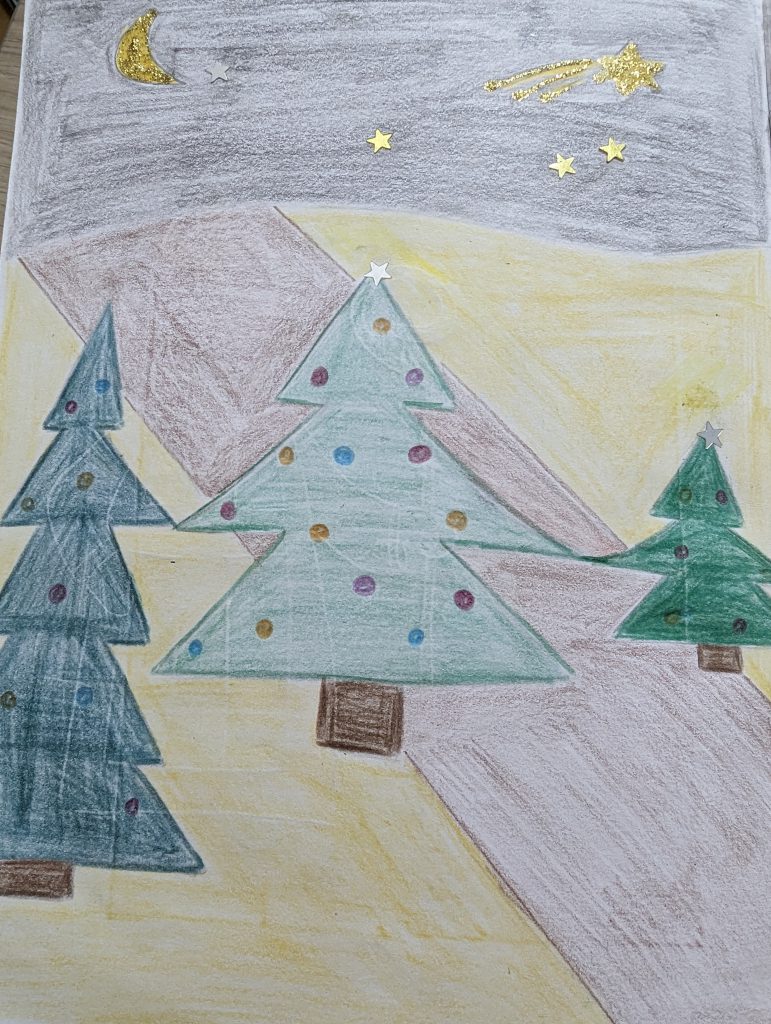 poésie trois sapins