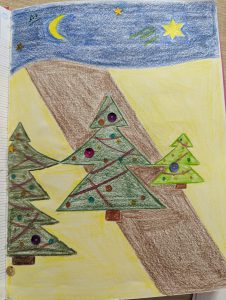 poésie les trois sapins