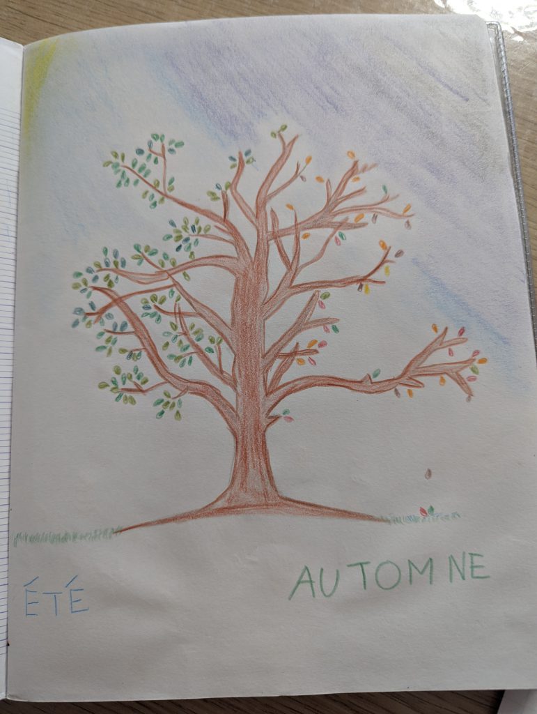 poésie voici que la saison décline