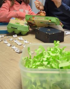 chasse aux trésors pour pâques