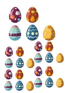 indice décoration pâques oeufs P2